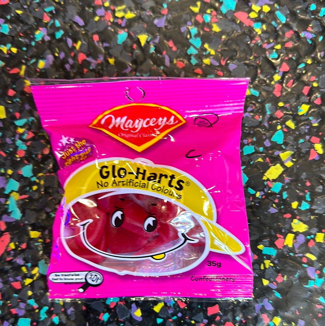 Mayceys Glo - Hearts Bag 35g