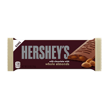 Hershey King Size Milk Chocolate with Almonds