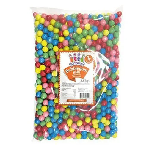 KINGSWAY BUBBLEGUM BALLS 2.5KG