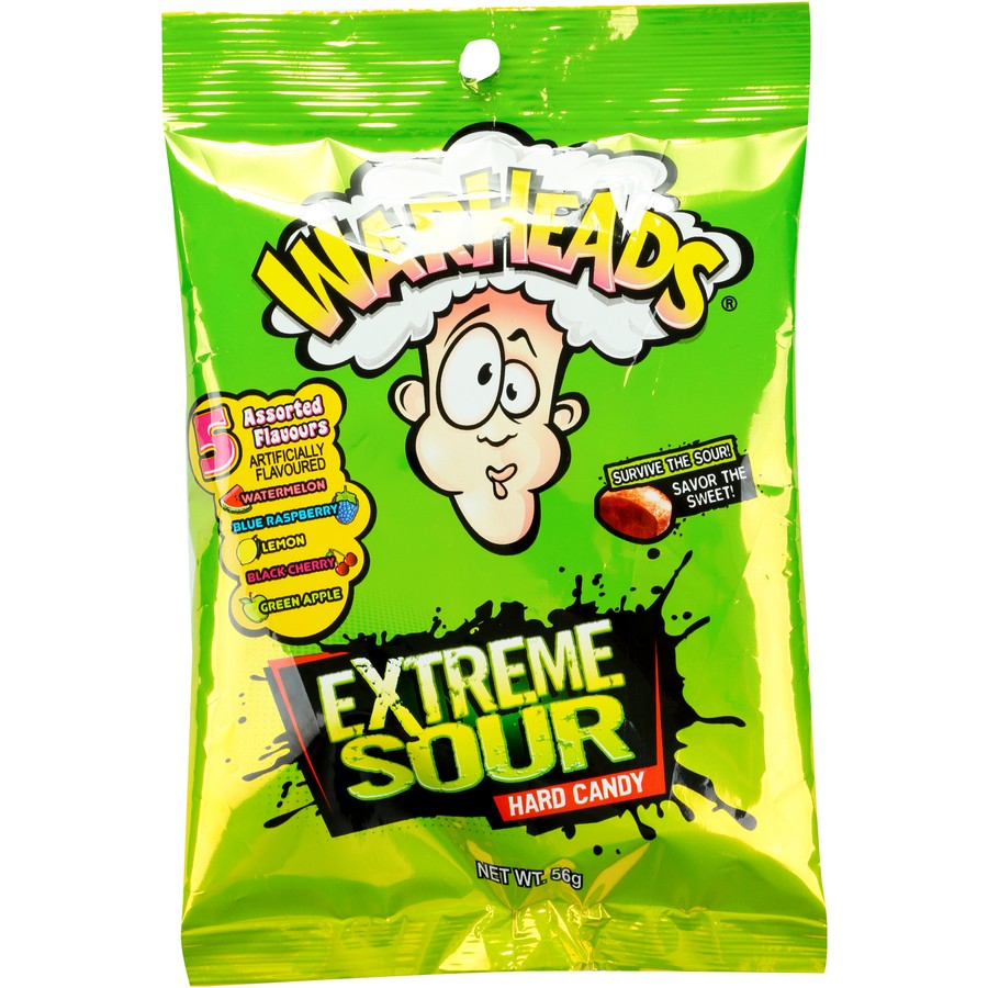 Warheads Extreme Sour Hard Candy 56g