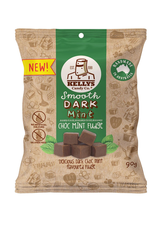 Kellys Dark Mint Choc Fudge Snack Pack 90g