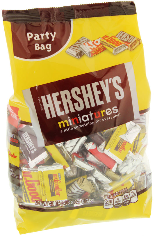 Hershey's Party Bag Assorted Miniatures 1.01kg