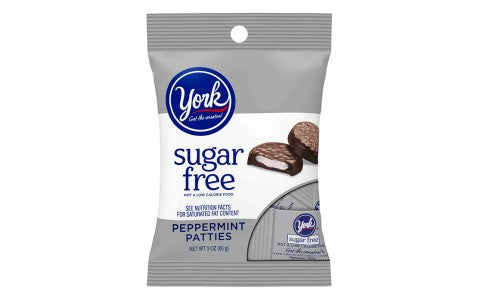 York Patties Peg Bag Sugar Free 3oz 85g