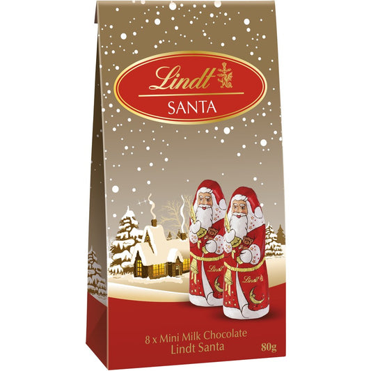 Lindt Milk Santa pouch 80g