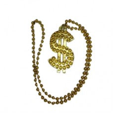 Plastic Dollar Chain (GOLD AND SILVER)