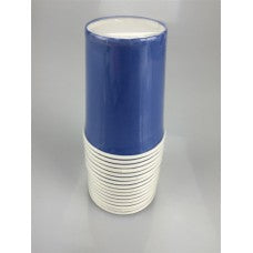 Blue color 9oz cup 16pcs