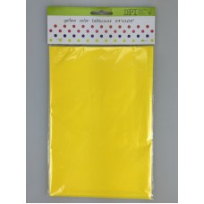 Yellow color tablecover