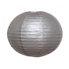 20CM SILVER PAPER LANTERN