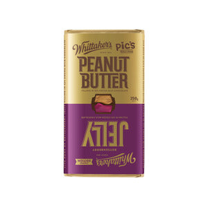 WHITTAKER'S PEANUT BUTTER & JELLY BLOCK 250G