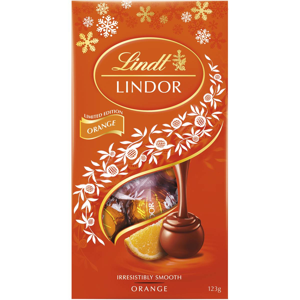 Lindor Orange 123g