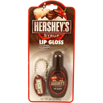 HERSHEY LIP GLOSS KEY CHAIN