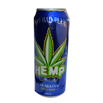 HEMP BIG BAD BLUE - ABEL BLUE GUARANA ENERGY CAN 500ML