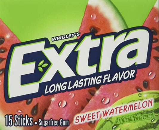 Wrigleys Extra Sweet Watermelon 15pc S/F