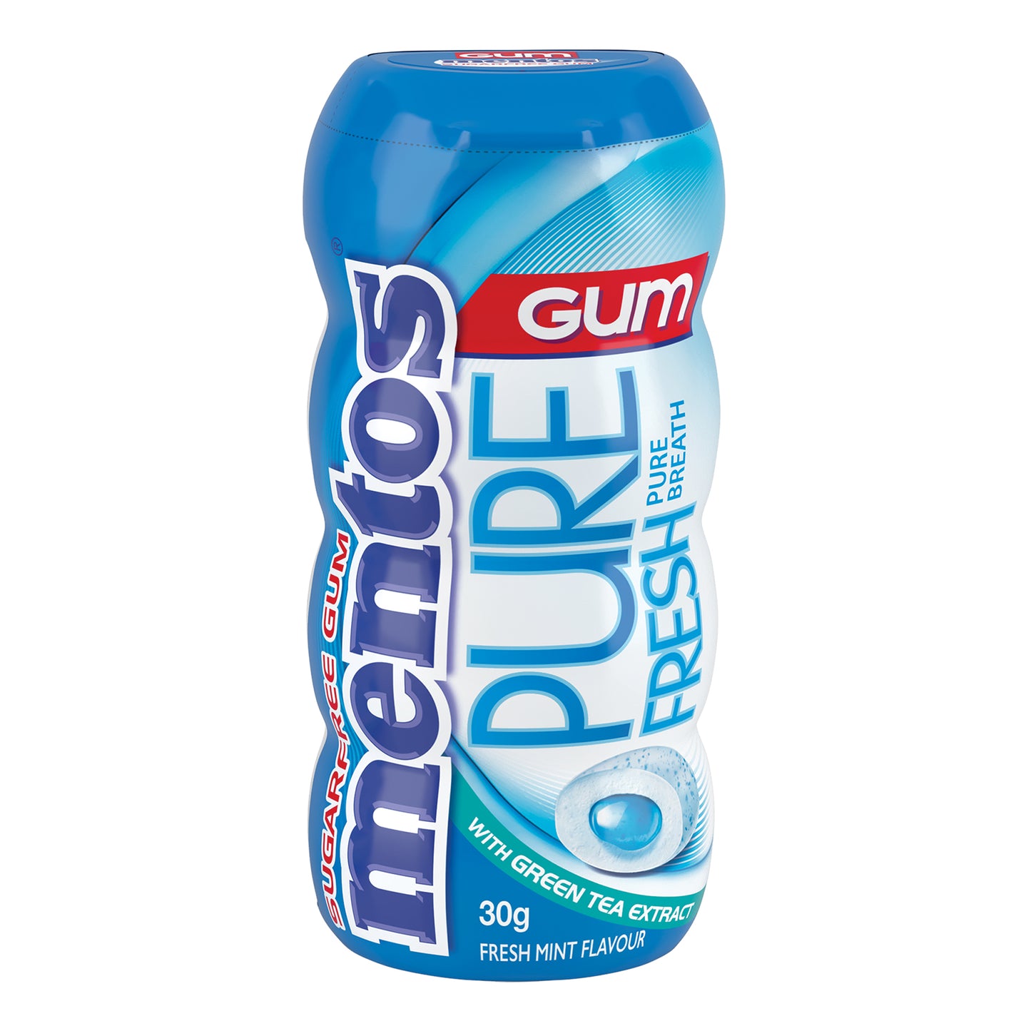 Mentos fresh mint gum 30g x 10