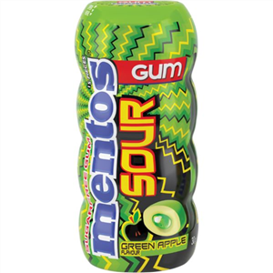 S/A MENTOS SOUR APPLE 30G BOTT