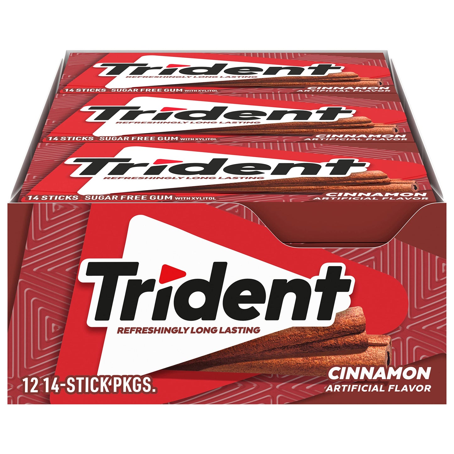 TRIDENT CINNAMON GUM 12