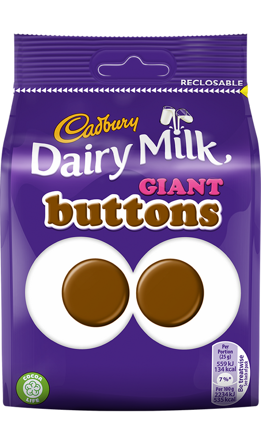 Cadbury Dairy Milk Giant Buttons UK