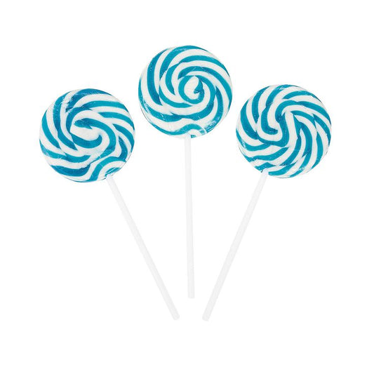 Sweet Treats Blueberry Swirly Pops 24pc