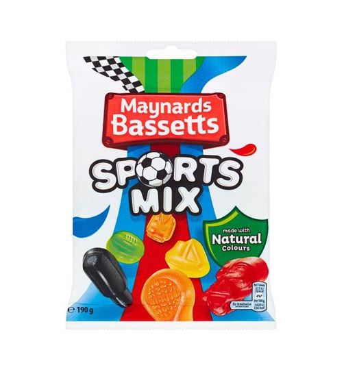 Maynards Bassetts Sports Mix 165g