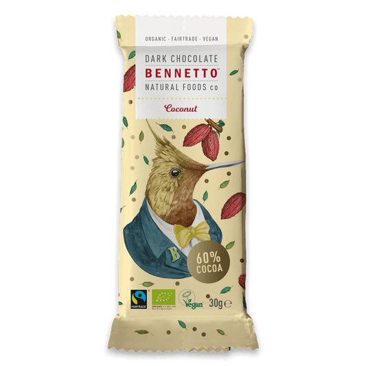 Bennetto Natural Foods Coconut 30g