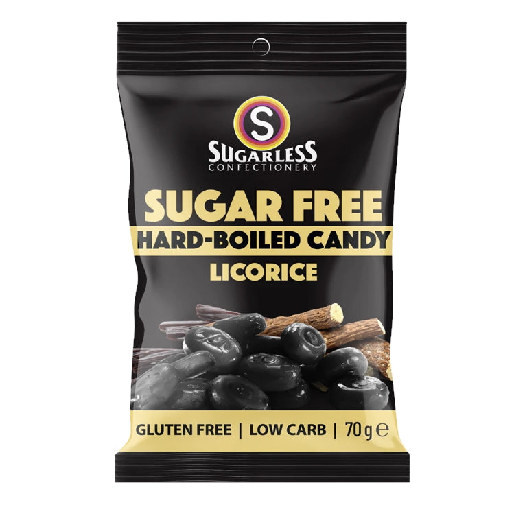 Sugarless Aura Licorice Sugar Free – Tom's Confectionery Warehouse