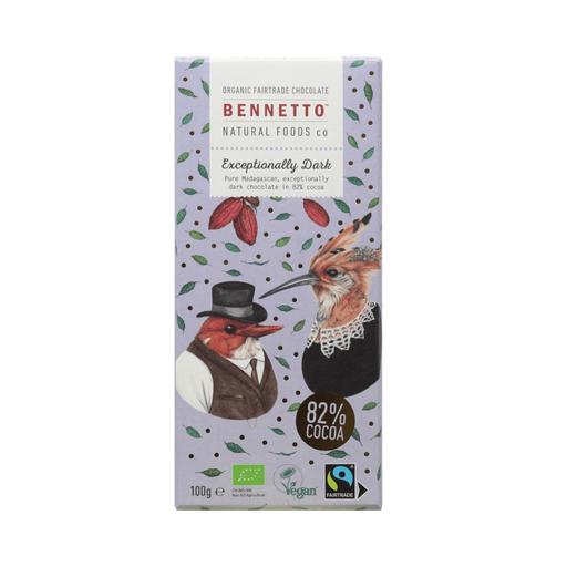 Bennetto Natural Foods Exceptionally Dark 100g