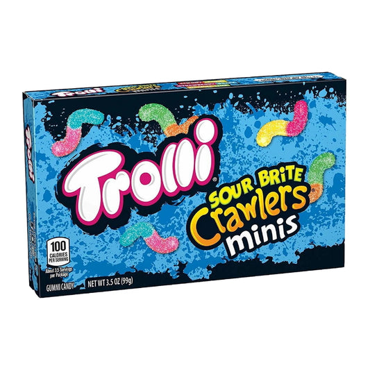 Trolli Sour Brite Crawlers Minis Movie Box