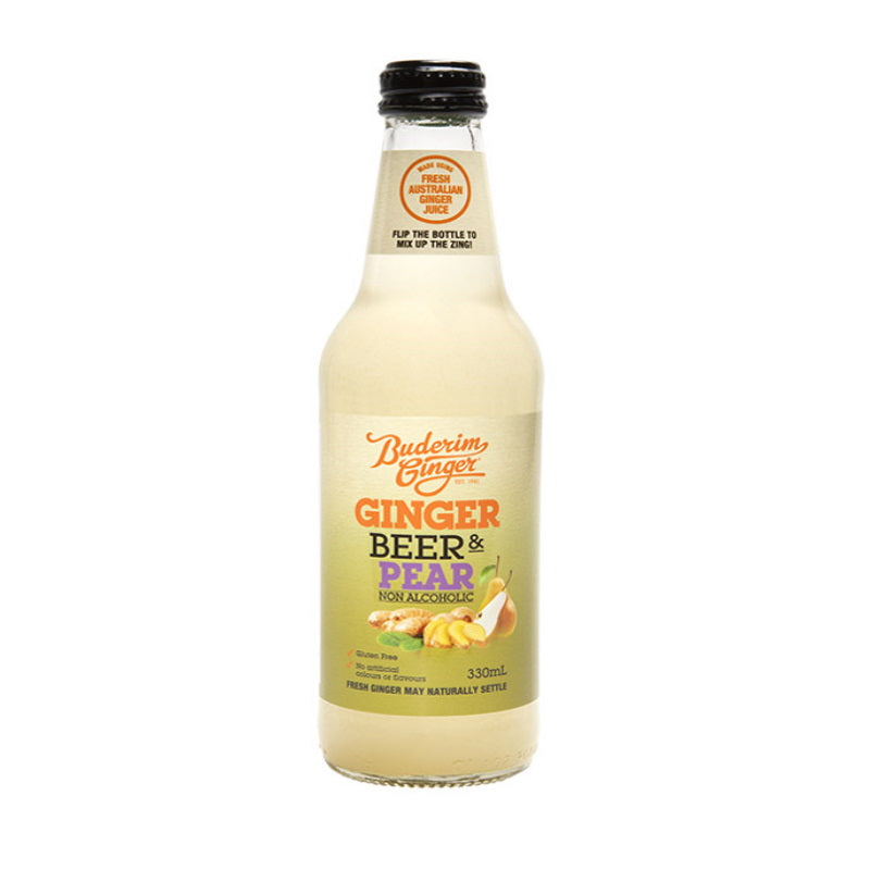 Buderim Ginger Ginger Beer & Pear Bottle – Tom's Confectionery Warehouse