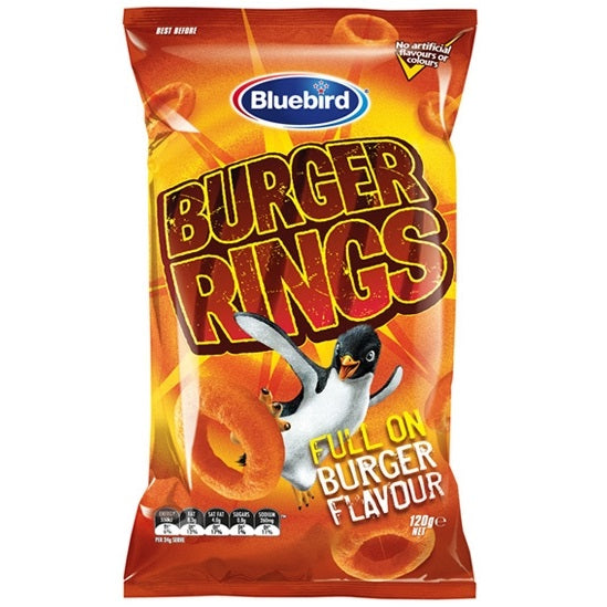 Bluebird Burger Rings 190g