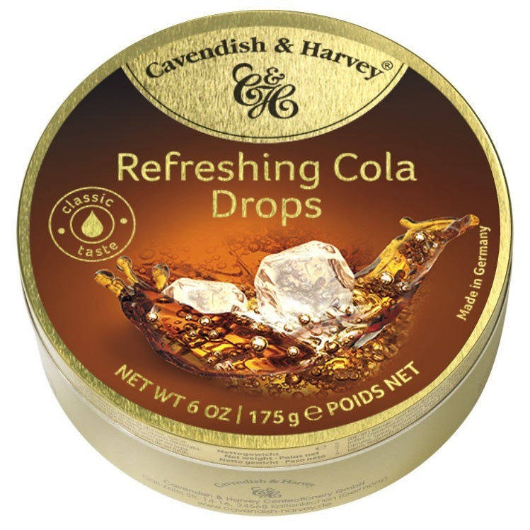 Cavendish & Harvey Cola Drops Tin