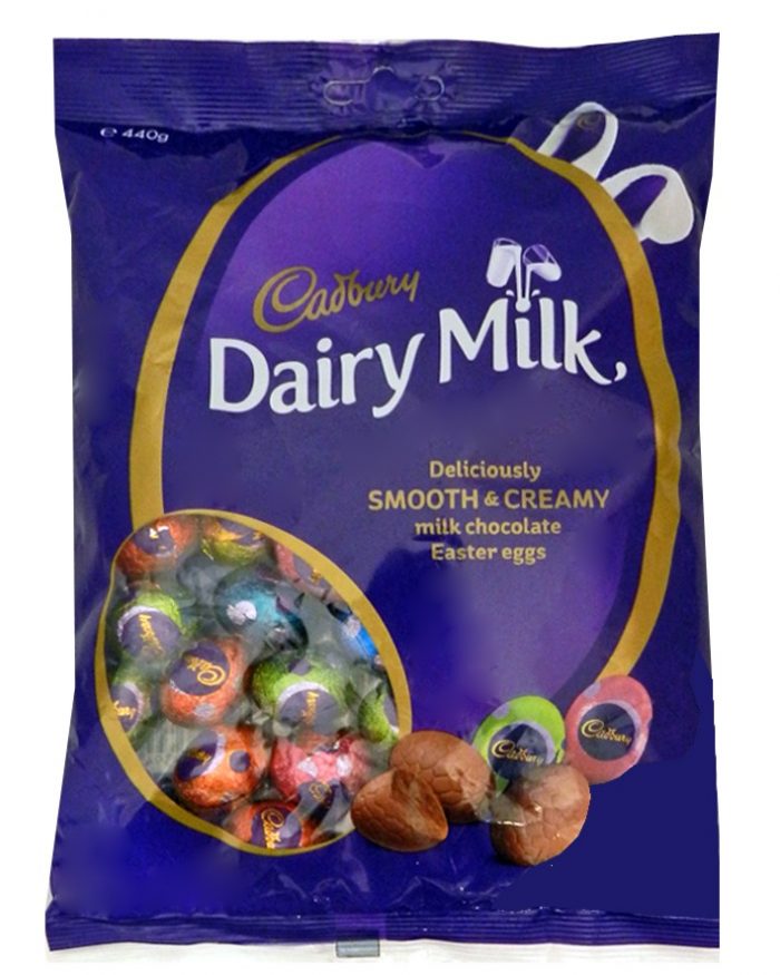 Cadbury Dairy Milk Egg Bag Large 440g