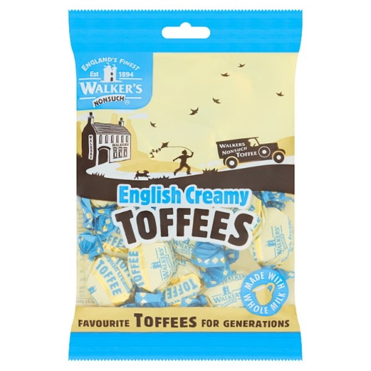 Walker's English Creamy Toffees Bag