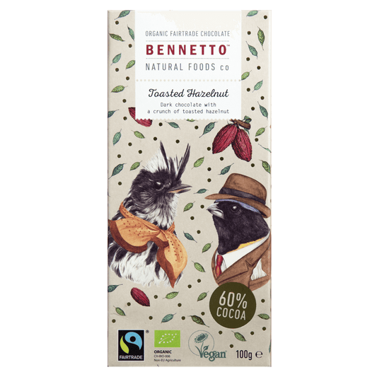 Bennetto Natural Foods Toasted Hazelnut 100g