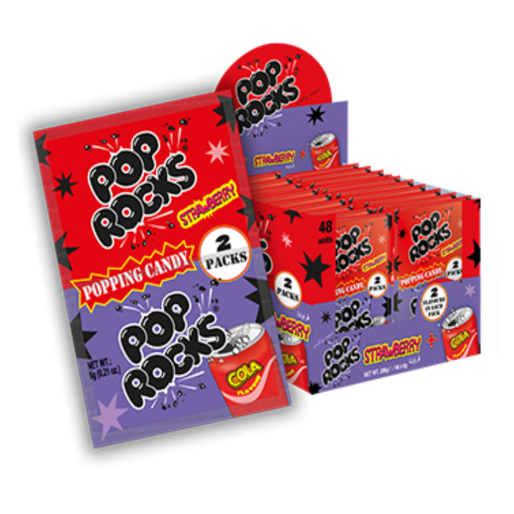 Zeta Pop Rocks Strawberry & Cola