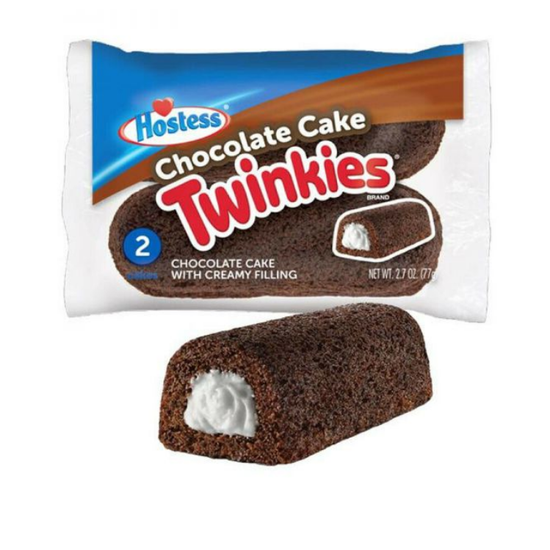 Hostess Twinkies Chocolate Cake 2 Pack 77g – Tom's Confectionery Warehouse