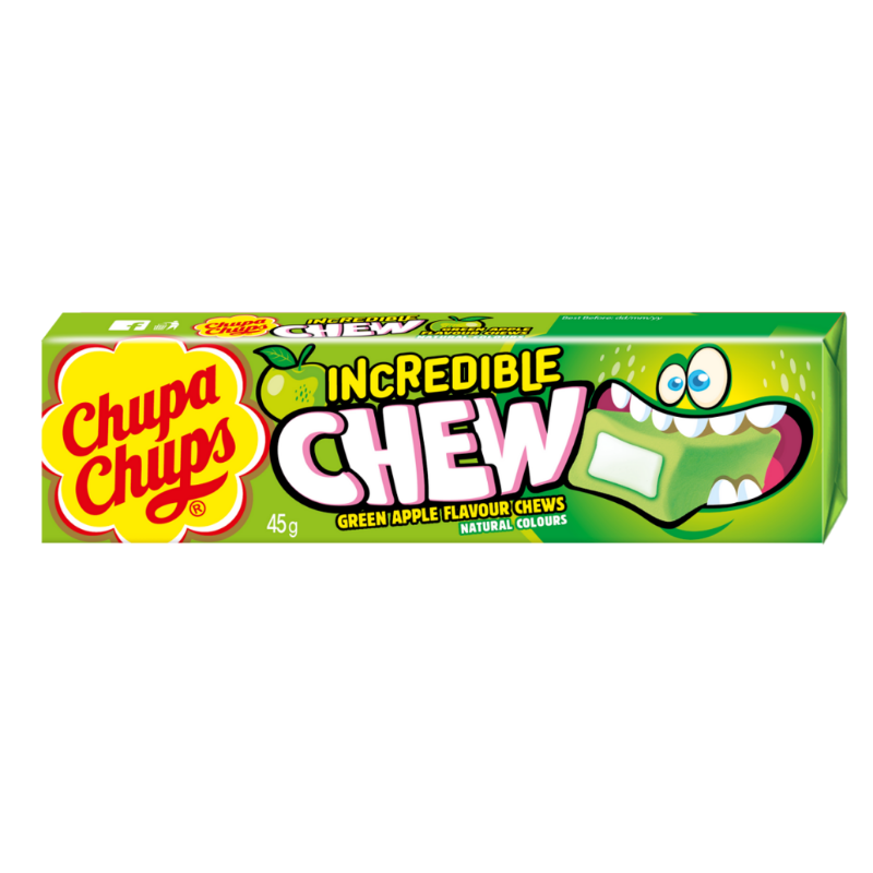 Chupa Chups Sparkling Sour Green Apple 345ml