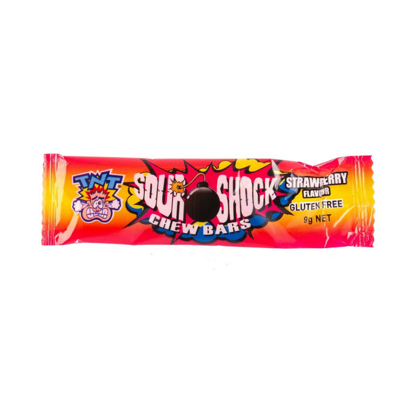 TNT Sour Shock Chew Bars 9g