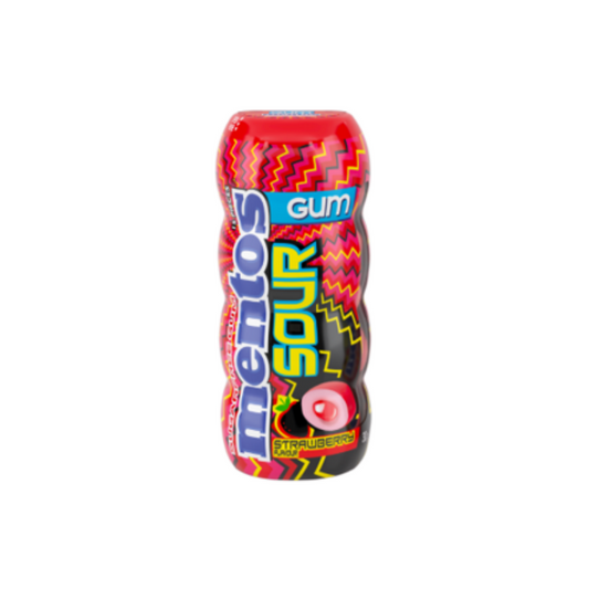 Mentos sour strawberry 30g x 10