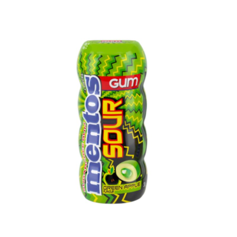 Mentos sour green apple 30g x 10