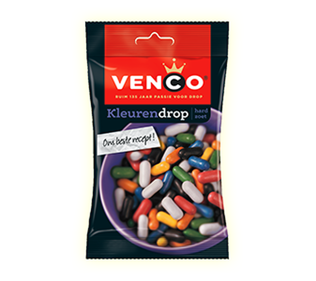 Venco - Kleuren Drop (Coloured Licorice Torpedos) 166g