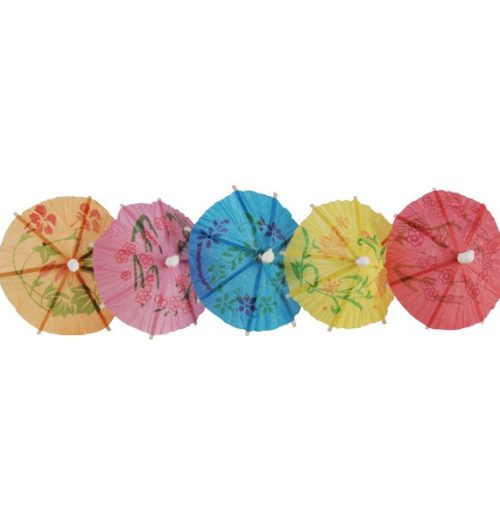 'WOBBLY BOOT PARASOLS - MIXED COLOURS - 2000 (20X100)