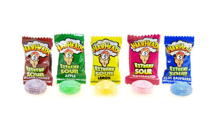 Warheads Extreme Sour Assorted Tub 744g