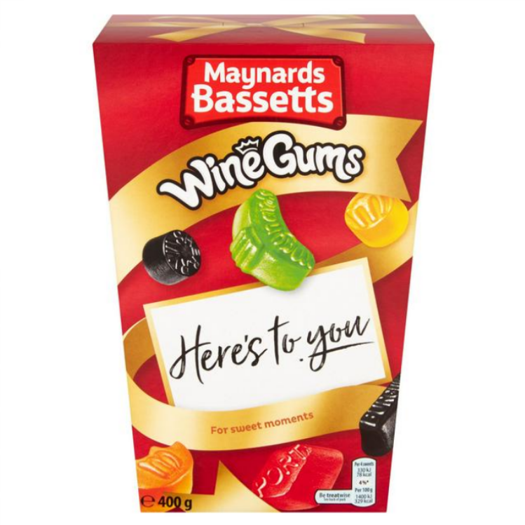 Maynards Bassetts Wine Gums Box