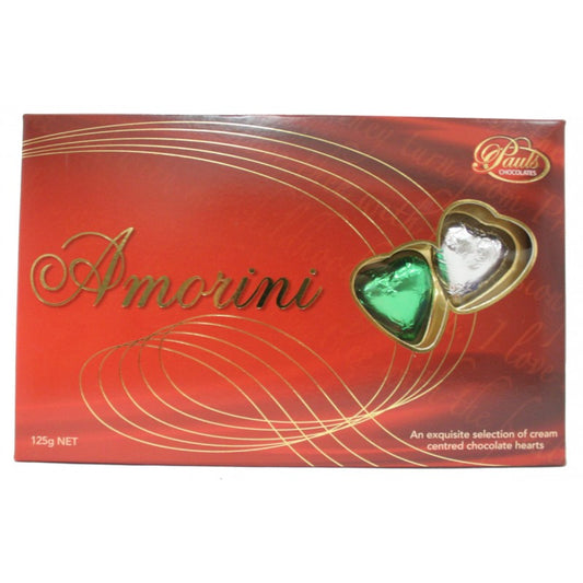 Pauls Chocolates Amorini Chocolate Heart Gift Box