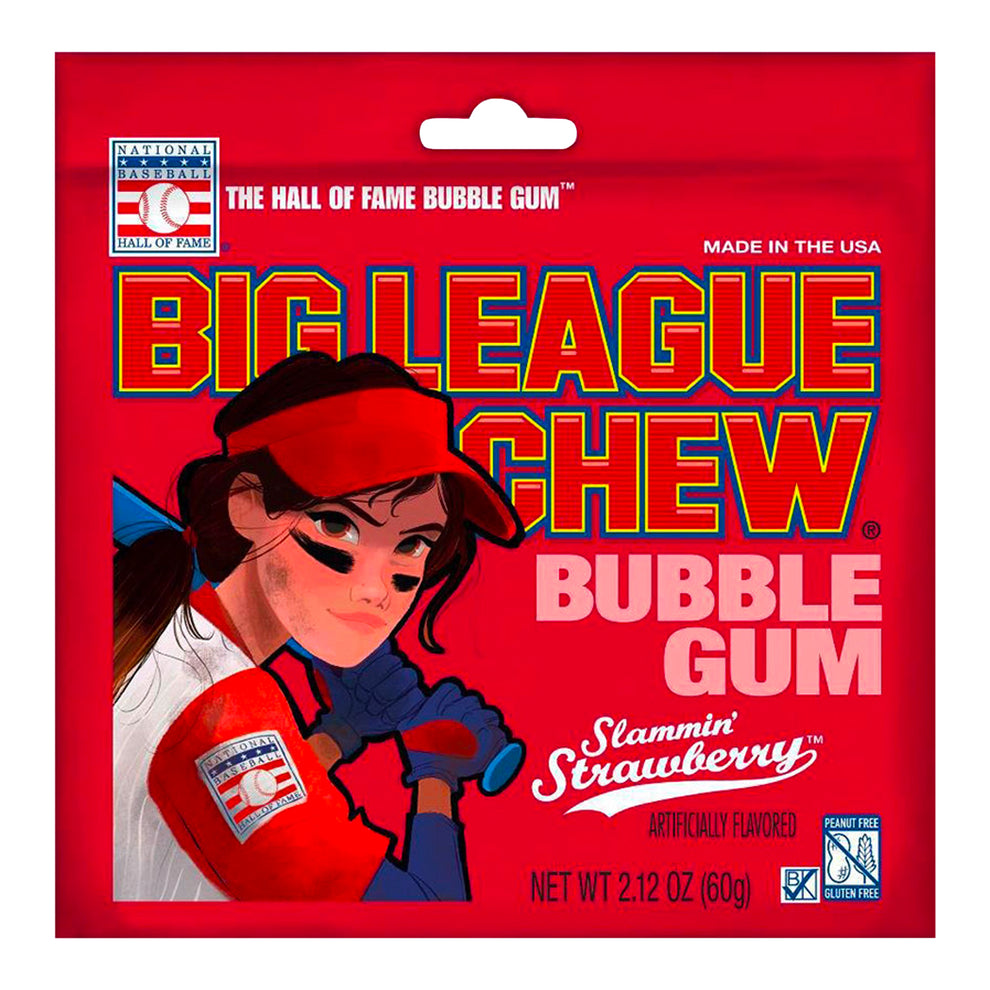 Ford Gum & Machine Co. Big League Chew Strawberry – Tom's Confectionery ...