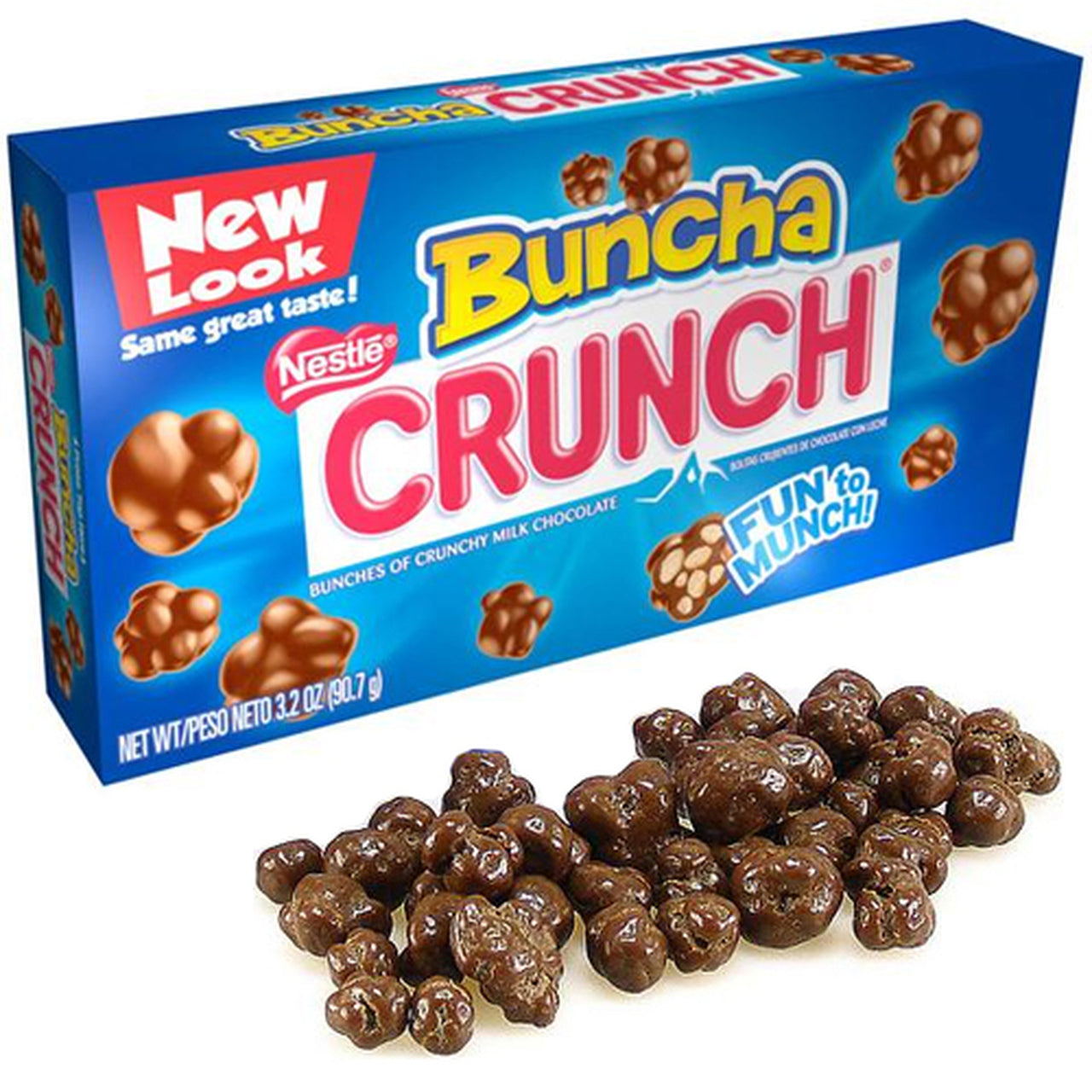 NESTLE BUNCHA CRUNCH MILK CHOCOLATE THEATRE BOX 90.7G