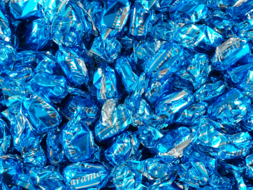 Sweet Treats Blue Caramel Choc Toffee