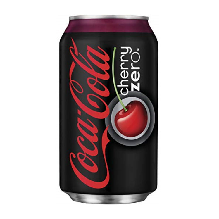 Coca Cola Cherry Coke Zero Sugar Can – Tom's Confectionery Warehouse