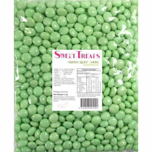 Sweet Treats Green Candy Chews Apple