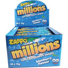 Zappo Millions Blueberry 75g